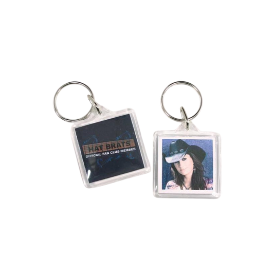 Hat Brat Keychain