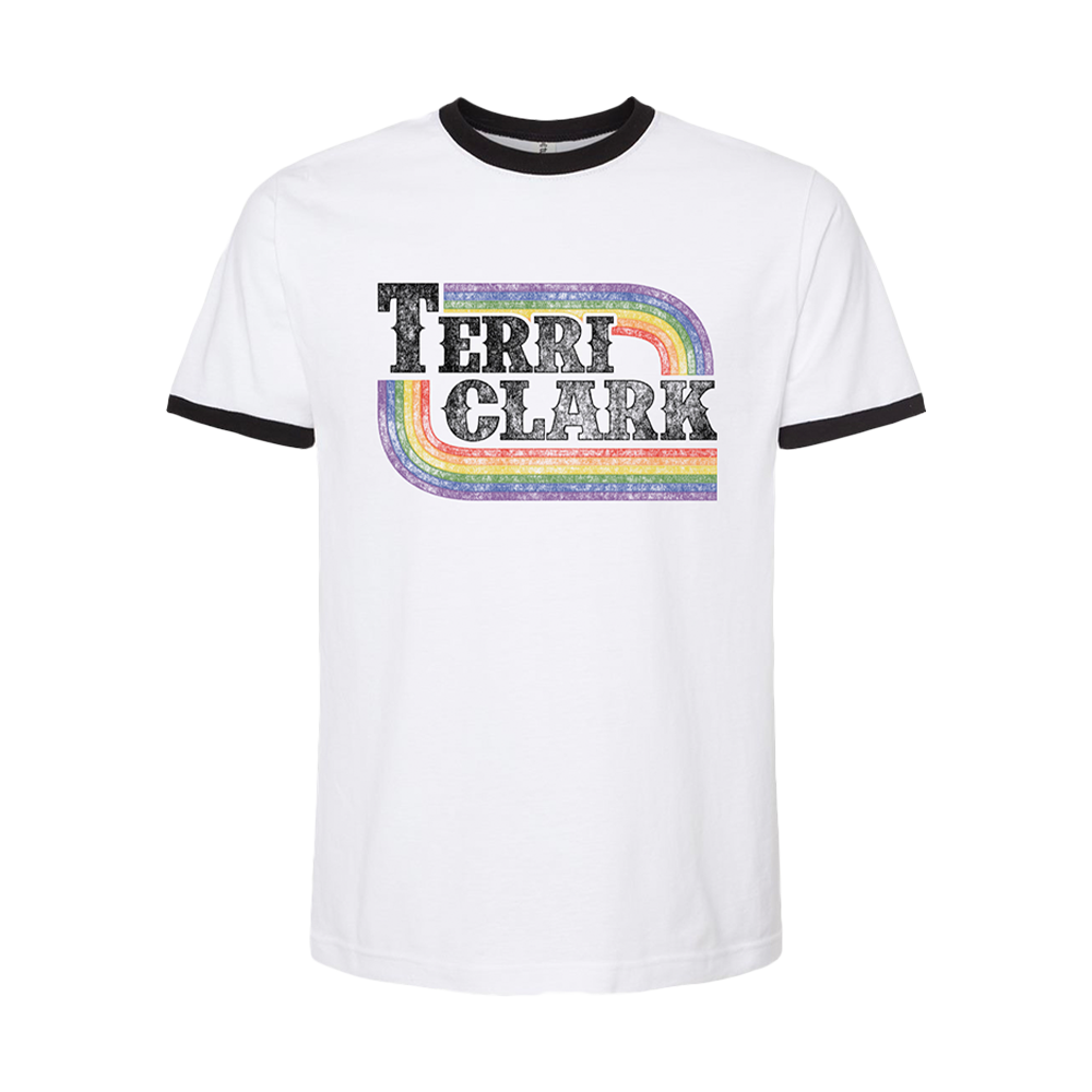 rainbow ringer shirt