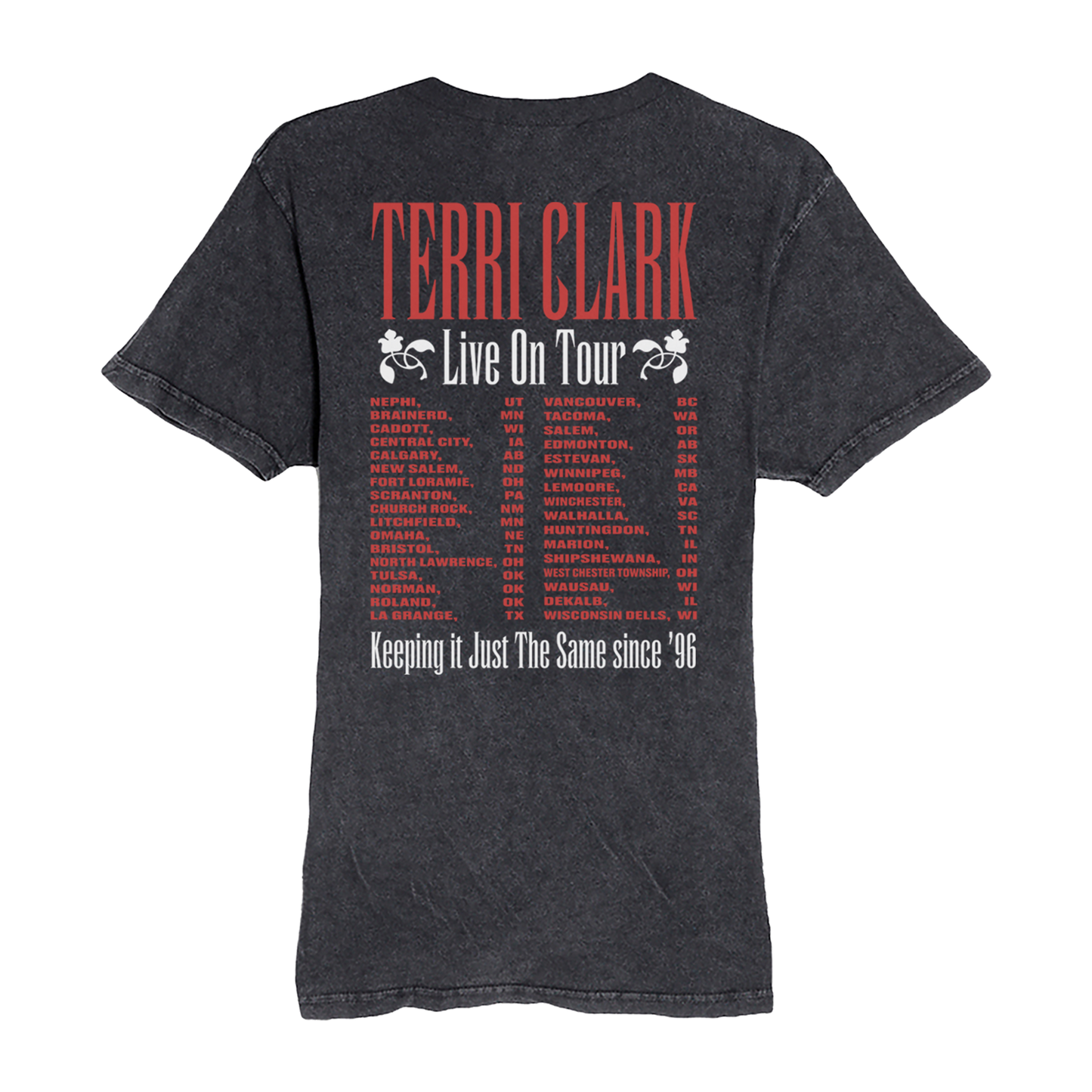 Just The Same Tour Tee