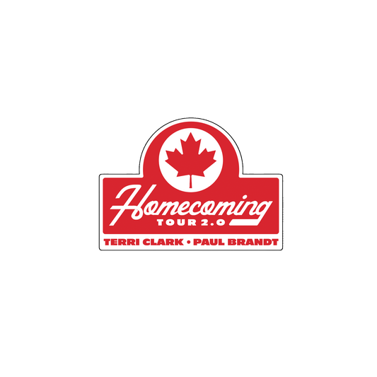 Homecoming 2.0 Tour Logo Sticker