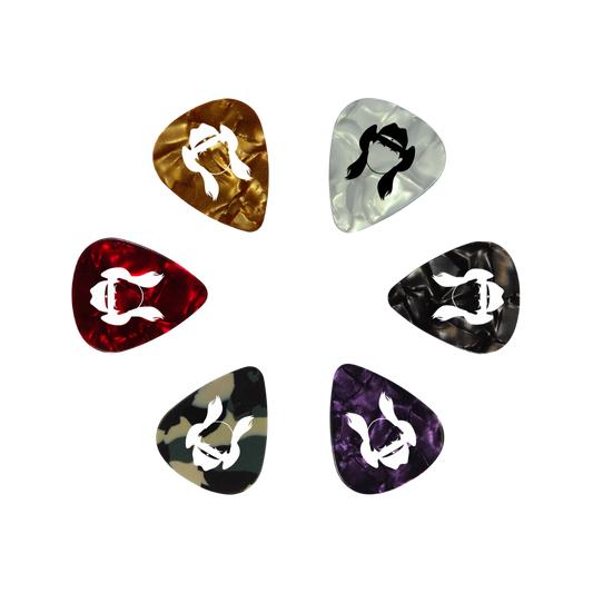 Terri Clark Guitar Pick 6 Pack