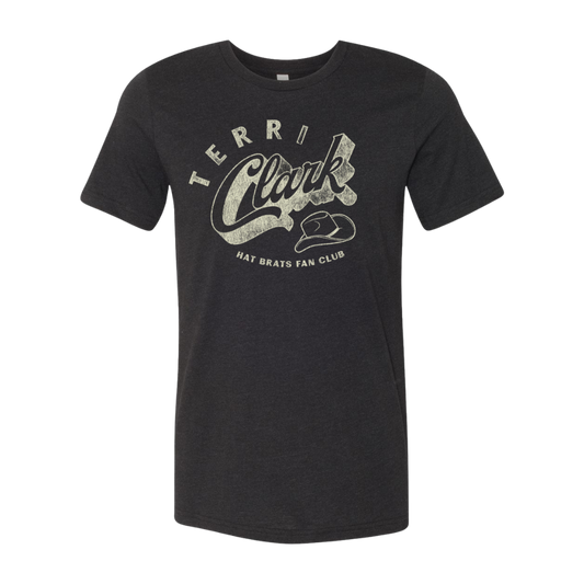 Clark In Script Hat Brat Fan Club Tee