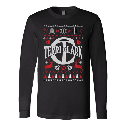 Terri Clark's Holiday Long Sleeve Tee