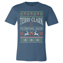 It's Christmas Cheers xmas sweater tee Terri Clark