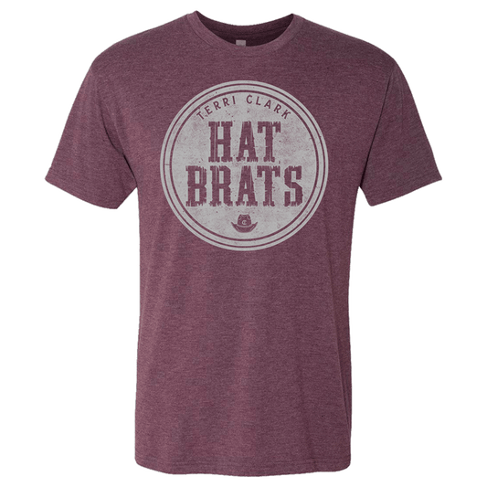 Purple hat brats club tee Terri Clark