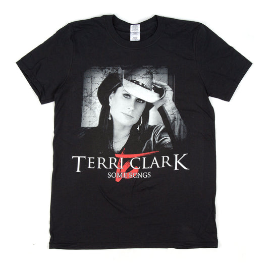 Some Songs album cover black tee front Terri Clark